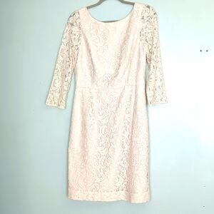 J CREW | Ivory Lace Dress